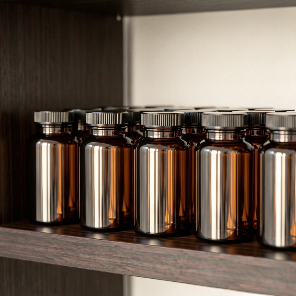 Premium supplement packaging at Zdravlje Muskog